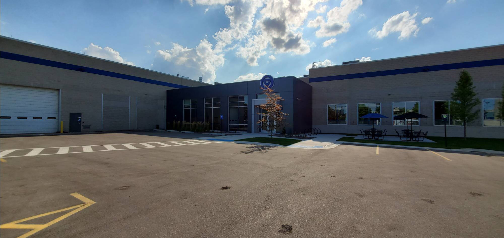 Exterior of Shape Corp. Innovation Design Center